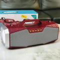 Original WSTER WS1857 Support USB TF CARD FM RADIO Home Speaker Dj Bass Solar Powered Speakers